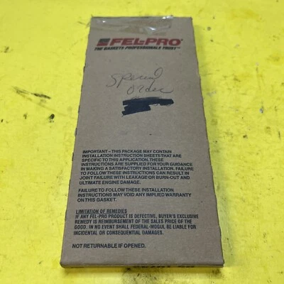 $17.37 • Buy 🔥🔥🔥Vintage Fel-Pro BS 10743 Fits Ford V8 Rear Main Bearing Set Auto Parts
