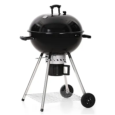 22-inch Kettle Charcoal BBQ Grill Premium Outdoor Patio Backyard Camping Black • $119.99