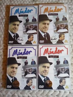 Minder Series ONE DVD Bundle  George Cole  Dennis Waterman • £3