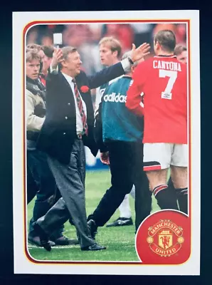 2011-12 Panini Manchester United # I Sir Alex Ferguson - Eric Cantona Sticker • $0.99