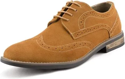 Bruno Marc Men's Urban Suede Leather Lace Up Oxfords Shoes • $94.23