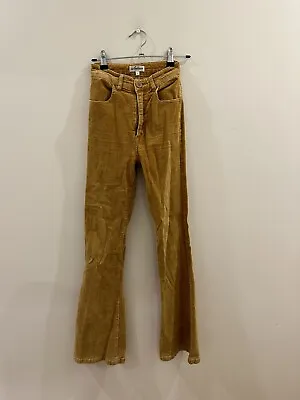 $80 • Buy Arnhem Brown Corduroy Flared Jeans Size 6