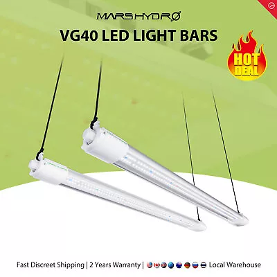 2PCS MARS HYDRO VG40 LED Grow Light Bars For Indoor Gardens Seedling Veg Flower • $119.99