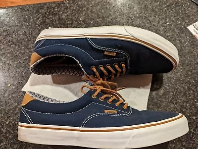 Vans Era 59 C&L Shoes Size 12 Navy/Chevron VN0A34589ME  • $55