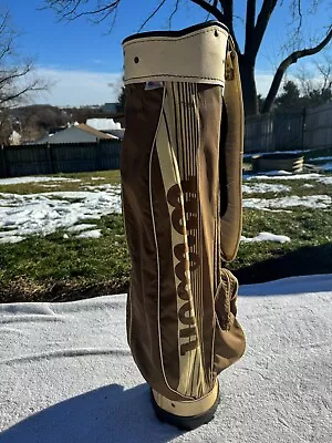 Wilson Golf Bag - Vintage Brown - Made In USA - Lightweight Design • $60