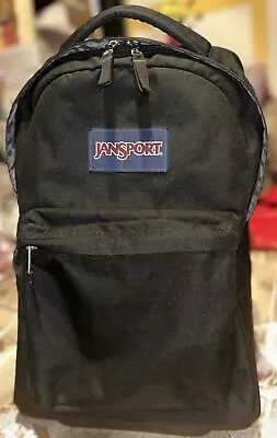 JANSPORT The9 Black Rolling Convertible Backpack Luggage • £38.60