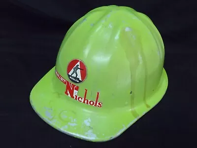 Vintage McDonald Aluminum Hard Hat Euclid Conley Lott Nichols Miner Machinery • $44.99