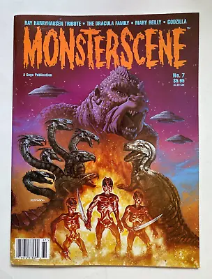 Vintage  Monsterscene  #7 Basil Gogos Spring/96 Magazine Back Issue HARRYHAUSEN • $9.95