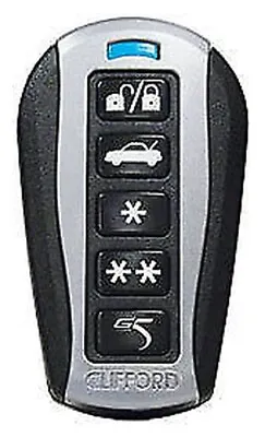 Replacement New Style Clifford G5 Car Alarm 5 Button Remote Fob • $124.49