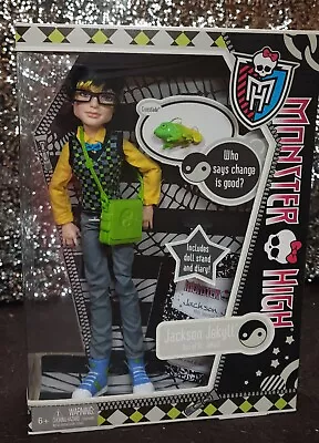 Monster High Jackson Jekyll Boy Doll With Pet Crossfade First Wave New In Box • $149.50