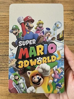 Super Mario 3d World Steelbook Case Nintendo Switch - Case Only • $35