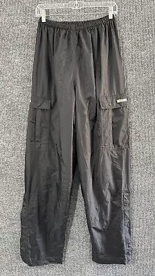 Stearns Dry Wear Mens Cargo Pants Size Medium Black Mesh Lined Pull On High Rise • $9.98