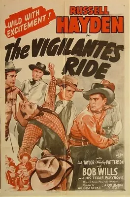 The Vigilantes Ride 1943 Rare Western On Dvd Russell Hayden • $18