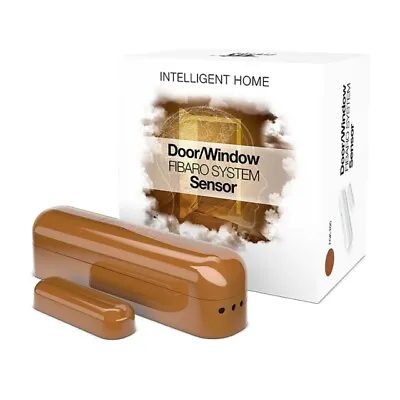 Fibaro - Z-Wave Door/Window Sensor Brown - FGK - Australian • $49