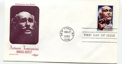 2411 Orturo Toscanini Performing Arts Series Artmaster FDC • $2