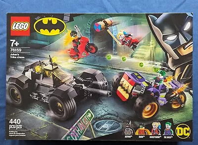 LEGO DC Super Heroes Batman 76159 Joker's Trike Chase In Factory Sealed Box • $45