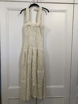 $450 • Buy Zimmerman Anneke Patchwork Dress Size 1