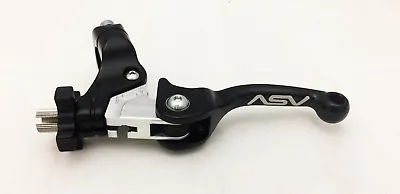ASV Shorty Black F3 Motorcycle Clutch Lever And Perch • $79.95