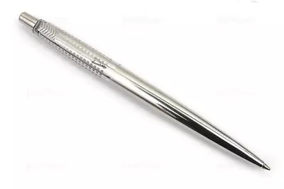 Vintage Parker Jotter  Ballpoint Pen- Polished SS Chiselled  Cap/ Barrel • $34.99