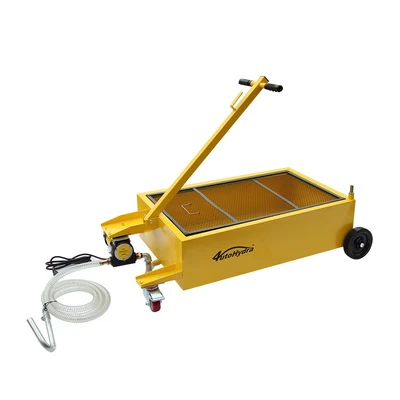 $242 • Buy Oil Drain Pan 25 Gallons Electric Pump Oil Change Pan 8ft Hose For Draining Oil