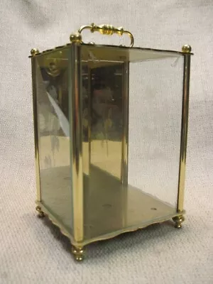 Vintage Anniversary Clock Brass/Glass Case • $34.85