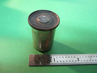 Vintage Optical Microscope Part Eyepiece 10x Ernst Leitz Optics Bin#a4-29 • $39