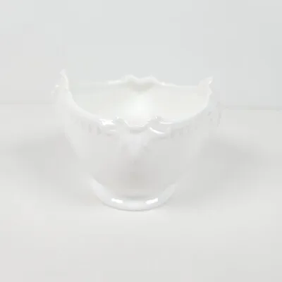 Coalport Countryware  Roman Bowl 4  White Embossed Bone China England • £11.30