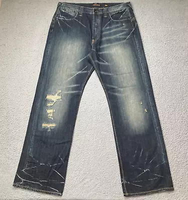 Ed Hardy Jeans By Christian Audigier Jeans Men’s Size 36x34 Dark Wash Denim • $39.99