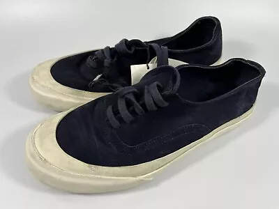 ZARA Mens Lace Up Casual Shoes Sneakers In Navy US SIZE 9 • $35