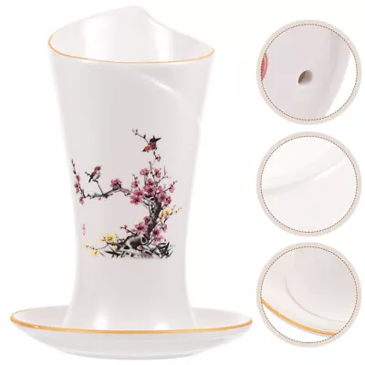  Ceramic Chopstick Holder Ceramics Pencil Organizer Case Utensil • £23.88