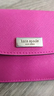 Kate Spade Laurel Way Pink Card Wallet MSRDU 144010016959 • £3