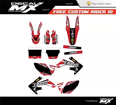 FITS HONDA CRF250R (2004/2005) Crf 250r Graphic Kit Decals Stickers Racing Thick • $128.24