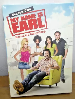 My Name Is Earl! ~Season Two! ~4 DVDs! ~4 Disc Set! 22 Episodes! ~Free Shipping! • $14.99