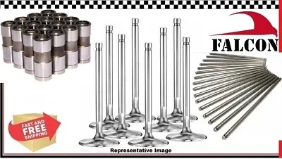 Mercruiser Marine 3.7 224ci 470 485 488 Intake/Exhaust Valves+Lifters+Push Rods • $139.52