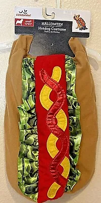 $9.99 • Buy Halloween-Hotdog Costume-Size Small-Pug/Shih Tzu/Terrier-Way To Celebrate-New