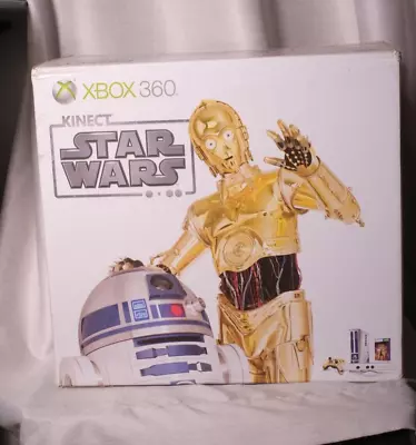 Microsoft Xbox 360 320GB Kinect Star Wars Limited Edition Gold CONTROLLER • $160