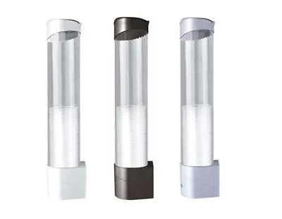 £5 • Buy Plastic Paper Cup Dispenser Disposable Cups Holder Magnetic & Screw Brackets Inc