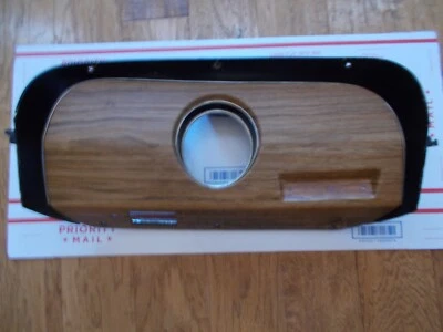 $235 • Buy 1969-1970 Mustang Mach 1 Teak Clock Panel