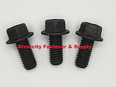 (3) 7/16-14x1 Grade 8 Hex Head Flange / Frame Bolts / Cap Screws 7/16x14x1 • $10.88