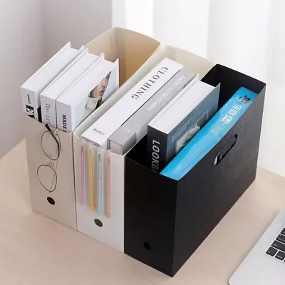 Magazine Racks File Holder Organiser Desk Vertical Document Folder Home Office • $12.21