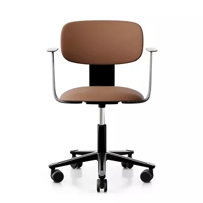 HÅG Tion Office Chair In Cognac Leather - Model 2160 - NEW - FULL WARRANTY ! • £689