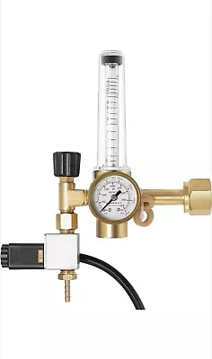 VIVOSUN Hydroponics CO2 Regulator Emitter System With Solenoid Valve Flowmeter • $34.95