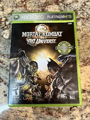 Mortal Kombat Vs. DC Universe Xbox 360 (Pre-owned) • $8.79