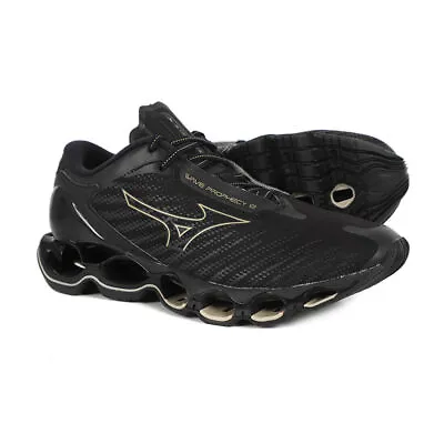 New Mizuno Wave Prophecy 12 Gold J1GC238330010 Men's Running Shoes • $159