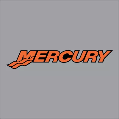 700-108 Mercury Carpet Graphic Decal Sticker For Fishing Bass Boats • $31.99