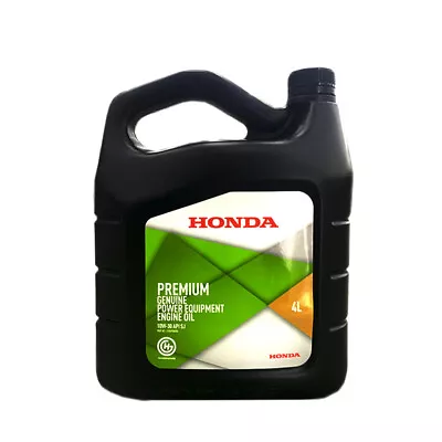 Honda 4 Liter 4 Stroke Engine Oil For All Honda Power Equipment Engines • $55