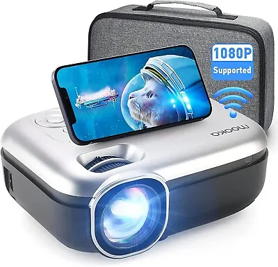 Mini Smart Phone Projectors MOOKA WiFi Movie Projector 8000L Support 1080P Video • $59.99