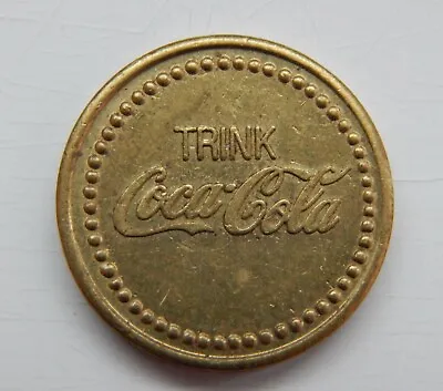 Drink Trink Coca Cola Vending Machine Coin Brand Jeton Token • £4.80