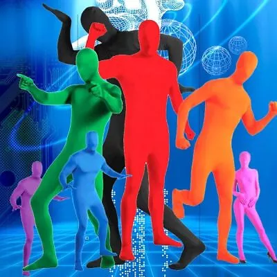 Kid Adult Zentai Men Women Novelty Dancing Full Body Suit Cosplay Costumes • $26.70