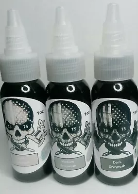  Gray Wash Tattoo Ink Kit 1oz Not Eternal Infinity Moms • $17.99